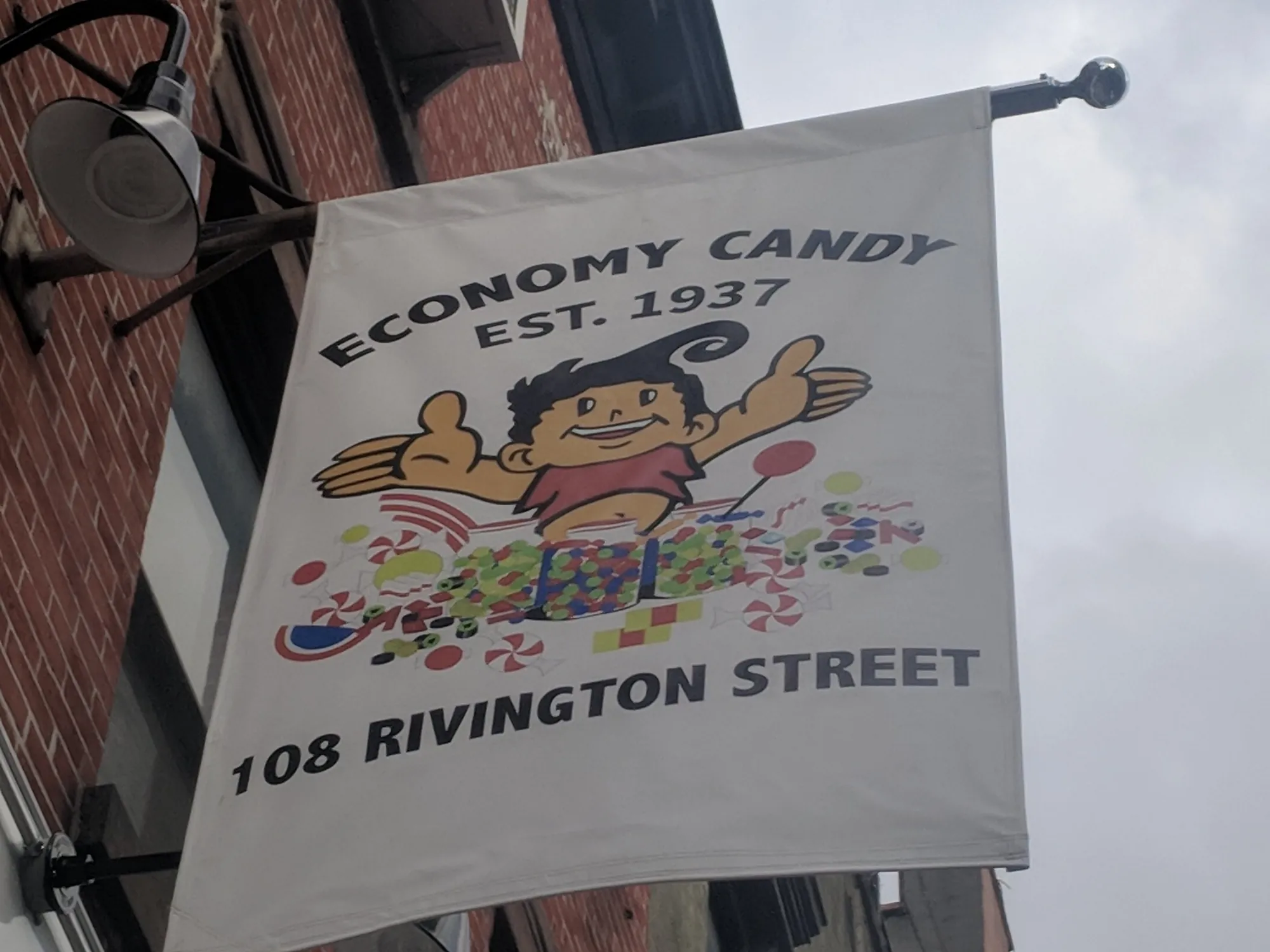 Economy Candy sign, New York City, NY, USA